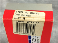 1996 CASE XX USA 59L SS Camo Lockback