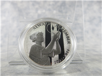September 11 10th Anniversary One Ounce Silver Proof National Medal in Box with COA (US Mint, 2011-P)