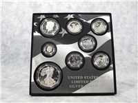 Limited Edition 8-Coin Silver Proof Set with American Eagle Dollar (U.S. Mint, 2016)