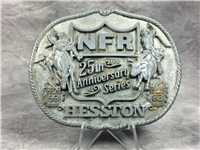 1983 NATIONAL FINALS RODEO - HESSTON - 25th Anniversary Belt Buckle