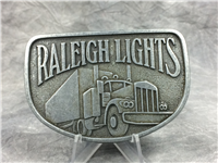 RALEIGH LIGHTS Semi Tractor Trailer Belt Buckle