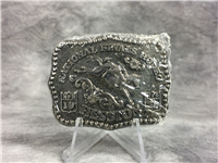 1986 NATIONAL FINALS RODEO - HESSTON - Fred Fellows - Jr Collectors Belt Buckle
