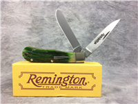 2012 REMINGTON UMC R1173 Ltd Ed Green Bone Old Faithful Baby Bullet Trapper Knife