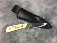 SCHRADE SC-509 Scrimshaw Goose Fixed-Blade Knife w/ Sheath