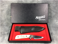 SCHRADE SC-509 Scrimshaw Goose Fixed-Blade Knife w/ Sheath