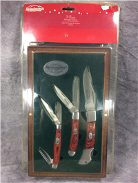 REMINGTON Sportsman Series 3-Piece Knife Set - New in Original Packaging