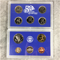 2000 USA PROOF SET 10 Coins Sacagawea Dollar 5 State Quarters (U.S. Mint, 2000)