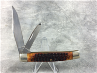 1970 CASE XX USA 6292 Chrome Vanadium Red/Brown Jigged Bone Texas Jack Knife