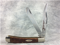 1982 CASE XX USA 6251SP SS Ltd Collectors Club Jigged Bone Sway Back Trapper Knife
