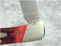 1989 CASE XX USA R61405L SS Red Jigged Bone Lockback