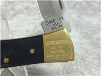 1987 CASE XX USA 59L SS Black Hammerhead HUNTSMAN SAFE WORK HOURS Lockback Knife