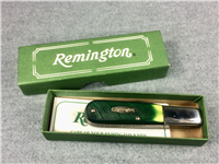 REMINGTON USA 9505 3-3/8" Green Sawcut 2-Blade Barlow