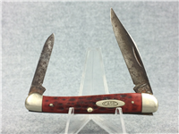 1940-1964 CASE XX 62109X SS Red/Brown Jigged Bone Mini Copperhead Knife