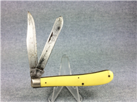 1976 CASE XX USA 32048 SP Yellow Slimline Barehead Trapper Knife