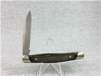 2010 BUCK 302 USA Solitaire 4" Imitation Wood Single-Blade Folding