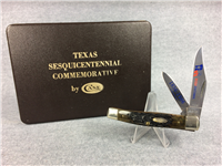 1985 CASE XX USA G6292 Ltd Ed 1836-1986 TEXAS SESQUICENTENNIAL Green Bone Texas Jack Knife