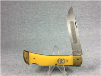 CARL SCHLIEPER GERMAN EYE Yellow Single-Blade 4-5/8" Lockback