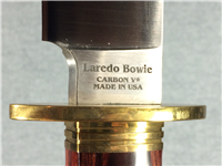 COLD STEEL 16CC Carbon V Steel Laredo Bowie Knife w/ Leather Sheath