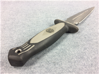 Rare 1990s COLT CT8 Black Diamond Liberator Dagger Boot Knife with Leather Sheath