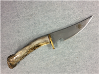 COBRA KNIVES Ram's Horn 9-1/8" Fixed-Blade Knife