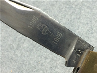 1986 STATUE OF LIBERTY 100TH ANNIVERSARY Black Limited Ed. Folding Lockback Knife