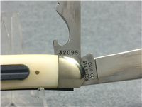 1974 CASE XX USA 32095 Chrome Vanadium Yellow Large Fishing Knife