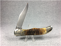 1985 CASE XX USA 5165 SS Limited Ed 80th Anniversary 2nd Cut Stag Folding Hunter Knife