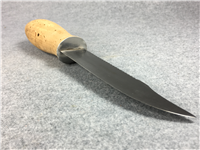P. HOLMBERG Eskilstuna Sweden Cork Survival Hunting Knife with Leather Sheath