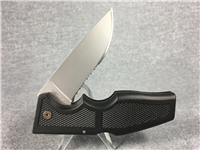 GERBER 600 MAGNUM LST Serrated Folding Hunter Lockback Knife with Sheath & Box