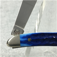 2002 CASE XX 6120 SS Coca-Cola Blue Jigged Bone Peanut Knife in Gift Tin