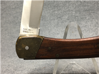BEAR HUNTER LB-5 Solingen Stainless 440 Wood Folding Lockback Knife