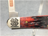 2014 CASE XX 6208 SS Red Jigged Bone 4-H & FFA Collectors Half-Whittler Knife