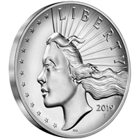 2019 American Liberty High Relief Silver Medal