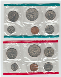 USA  12 Coins Uncirculated Mint Set  (US Mint, 1979)