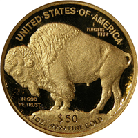 USA 2008W  $50 Gold Buffalo  (Proof)    