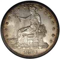 USA 1873  Trade Silver Dollar