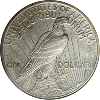 USA 1922  Peace Silver Dollar