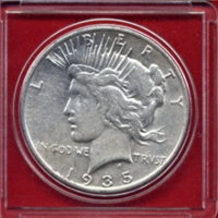 USA 1935S  Peace Silver Dollar
