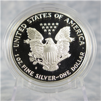 American Eagle Silver Dollar Proof w/ Box & COA (US Mint, 1992S)