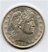 USA 1900S  Barber Half Dollar    