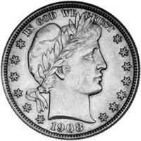 USA 1908S  Barber Half Dollar    