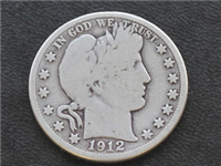 USA 1912D  Barber Half Dollar    