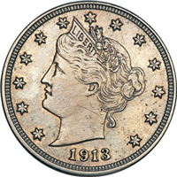USA 1913  Liberty Nickel    