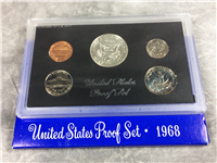 1968-S US Mint PROOF Set in Blue Box (5 Coins)