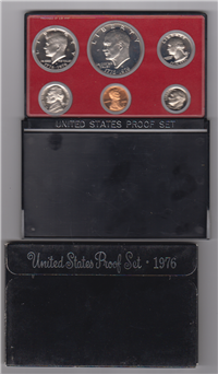 1976 US Mint Bicentennial Proof Set   (6 coins)