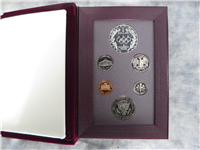 7 Coin Olympic Prestige Proof Set (US Mint, 1988)