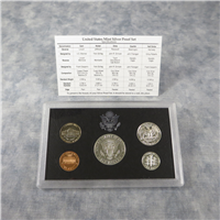 1992 US Mint Silver Proof Set (5 Coins)